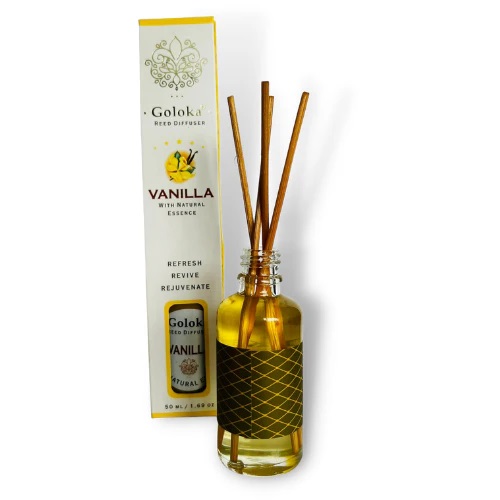 Ambientador Mini Mikado Vainilla Goloka Reed Diffuser 50ml