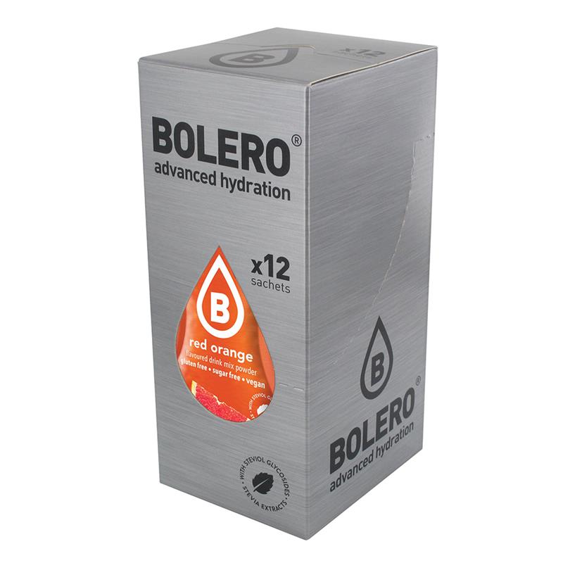 Bolero Drink Box 12 Naranja Roja (Red Orange) 9g