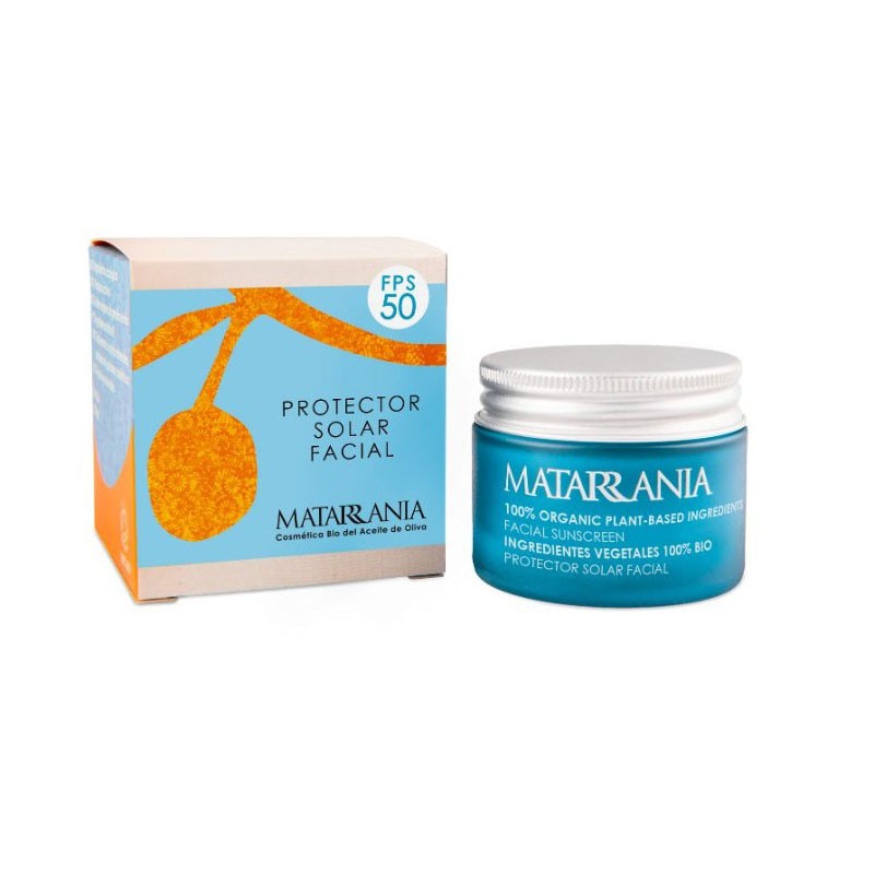 Protector Solar Facial SPF50 Matarrania Bio 30ml