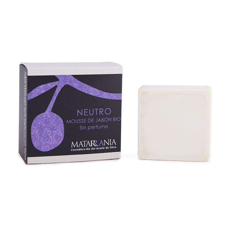 Mouse de Jabón Neutro sin Perfume Matarrania Bio 120ml