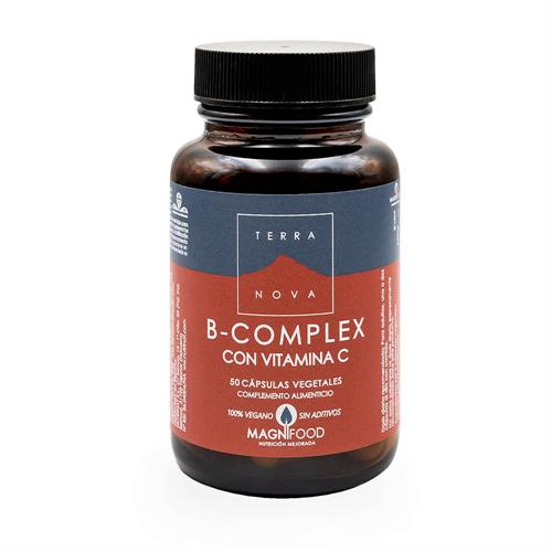 B-Complex con Vitamina C Terranova 50 VCáps