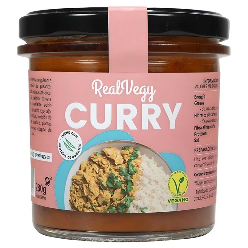 Curry Real Vegy en Bote de Cristal Emperatriz 280g