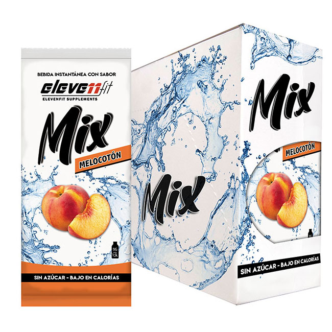 MIX Melocoton 12 uds Elevenfit 9g