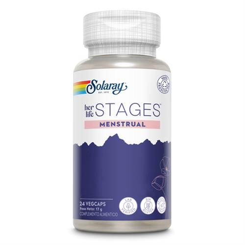 Menstrual Stages Solaray 24 Vegcaps.