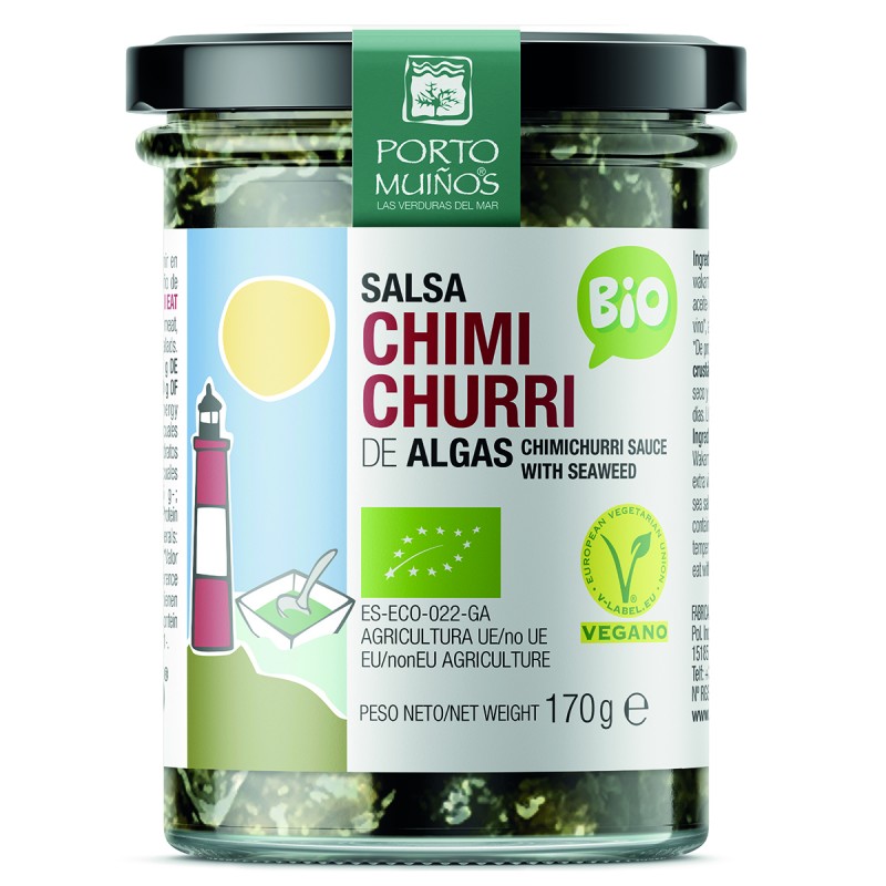 Salsa Chimichurri de Algas PortoMuiños Bio 170g