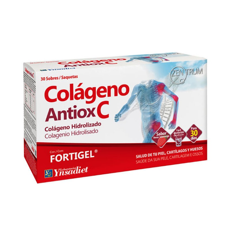 Antiox C Colágeno Fortigel Zentrum Ynsadiet 30 Sobres