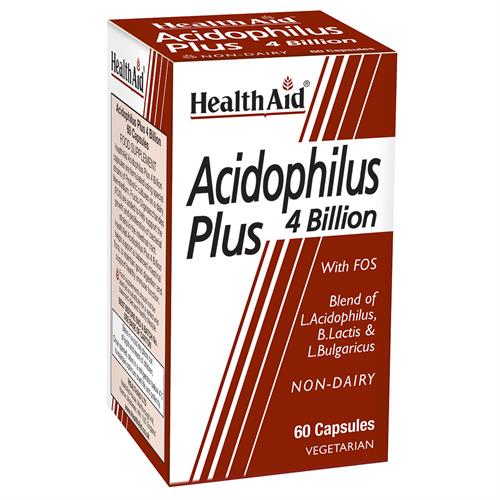 Acidophilus Plus HealthAid 60 VCáps
