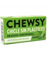 Chicle Sin Plásticos de Hierbabuena Chewsy 15g