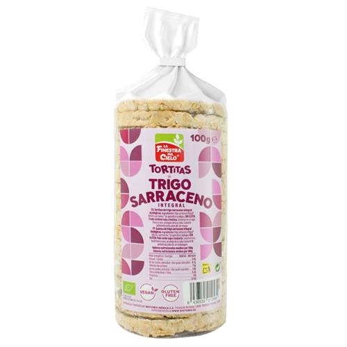 Tortitas de Trigo Sarraceno con Sal Sin Gluten Bio 100g