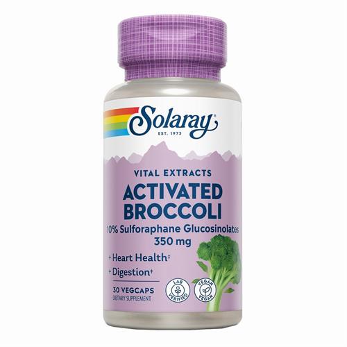 Brócoli Activado (Activated Broccoli Seed Estract) Solaray 30 VegCaps