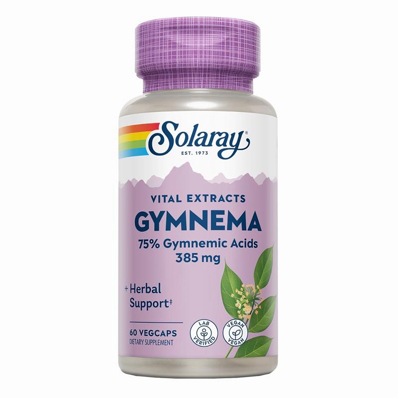 Gymnema 385 Mg Solaray 60 VegCaps