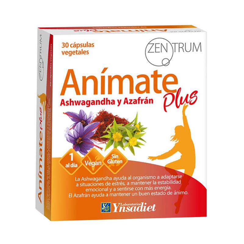 Anímate Plus Zentrum Ynsadiet 30 Cápsulas Vegetales