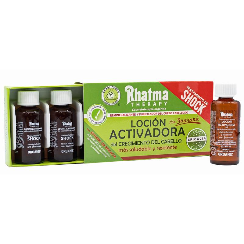 Loción Activadora Crecimiento SHOCK Rhatma 4 uds x 25 ml