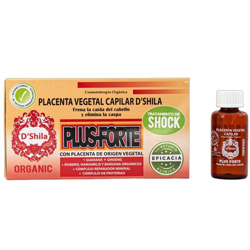 Placenta Vegetal PLUS FORTE SHOCK DShila 4 uds x 25 ml