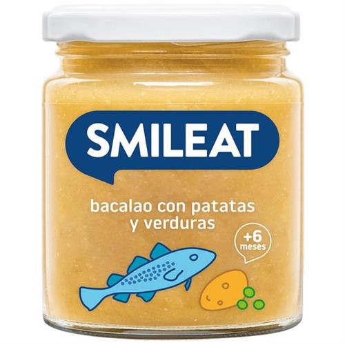 Potito de Bacalao con Patatas y Verduras Smileat Bio 230g