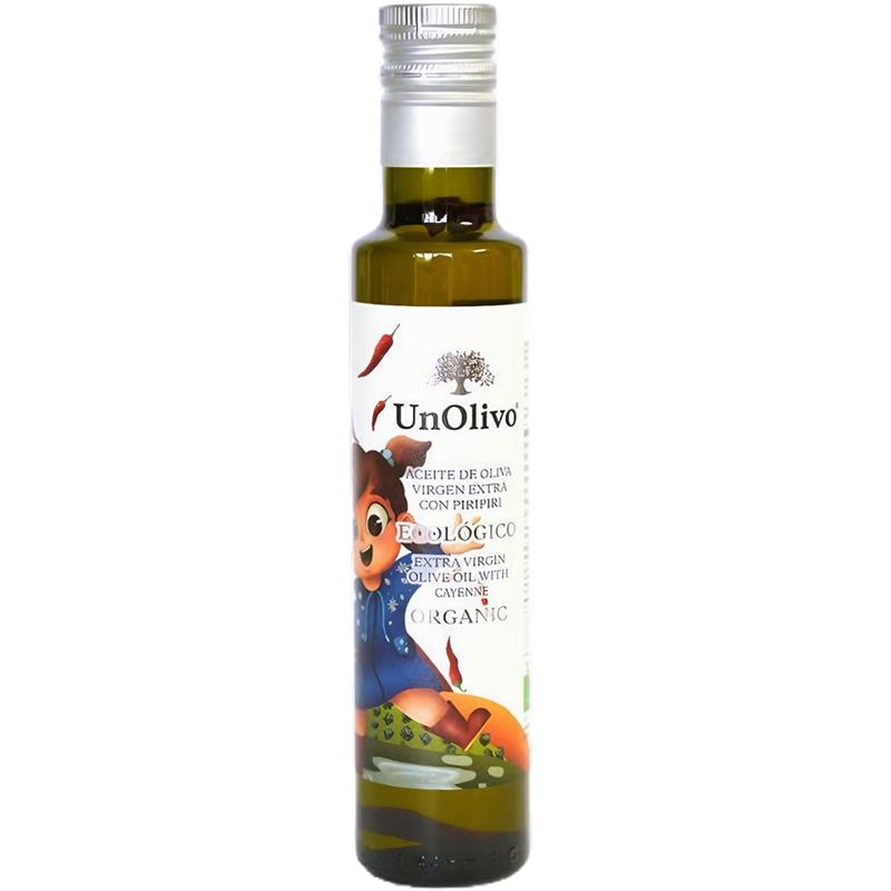 Aceite de Oliva con Piripiri Bio 100 ml Un Olivo