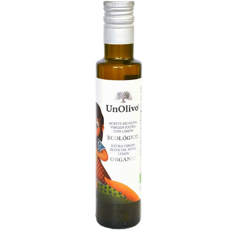 Aceite de Oliva con Limón Bio 100 ml Un Olivo