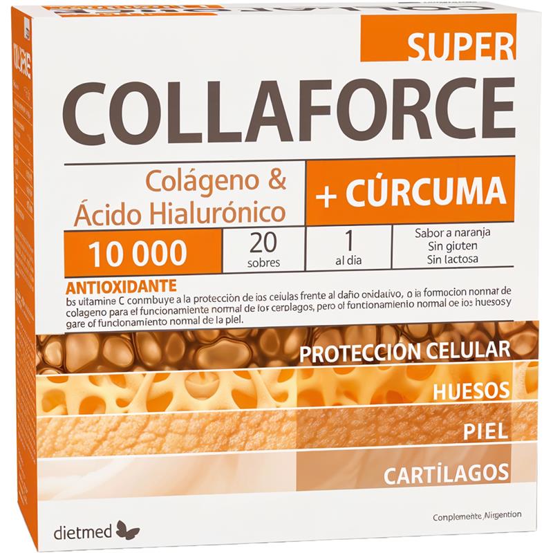 Super Collaforce Cúrcuma Sobres Dietmed 20 x 12,5 g