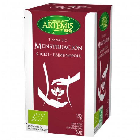 Tisana Menstruación Artemis Bio 20 filtros