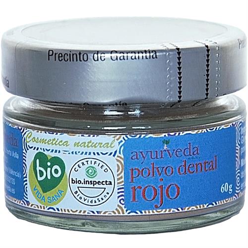 Polvo Dental Rojo Bio Ayurveda 60 g