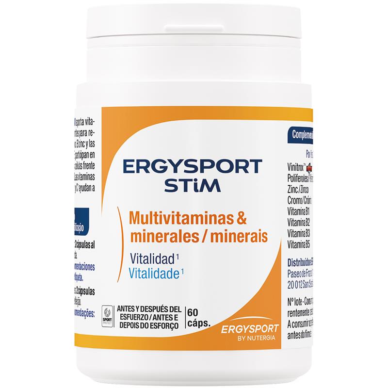 ErgySport Stim Nutergia 60 cápsulas