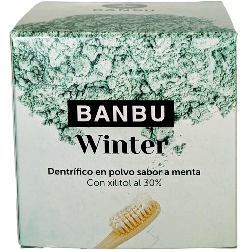 Dentífrico en Polvo Winter Sabor Menta Banbu Bio 60ml