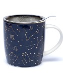 Juego de Taza de Té con Infusor Signos de Estrellas 400ml