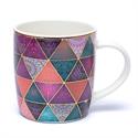 Juego de Taza de Té con Infusor Patchwork 400ml