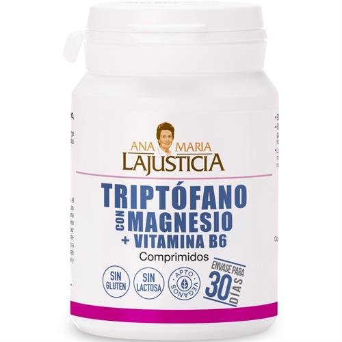 Triptófano con Magnesio y B6 AML 60 Comprimidos