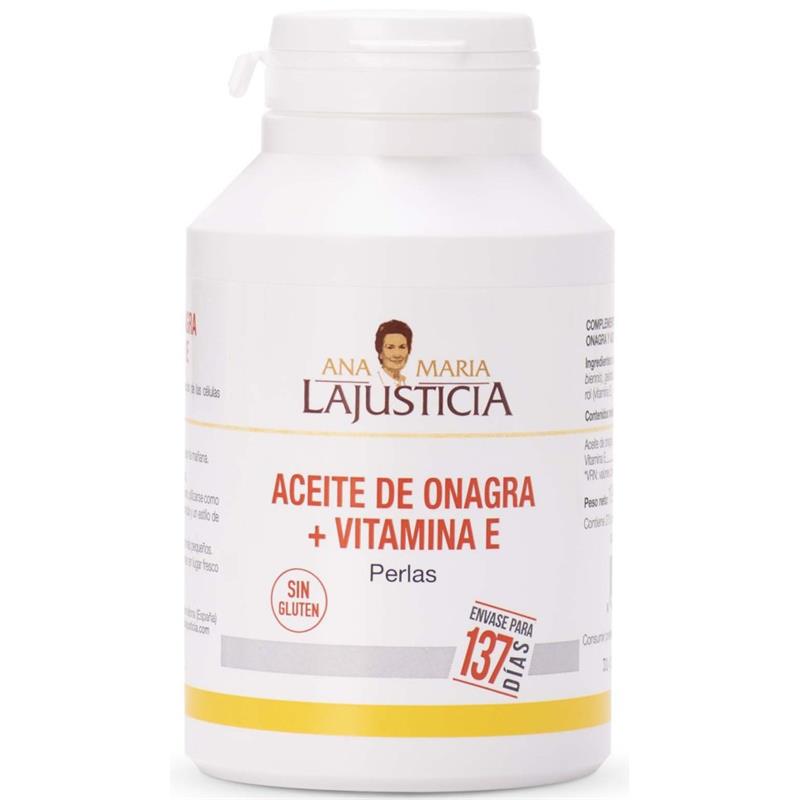 Aceite de Onagra y Vitamina E AML 275 Perlas