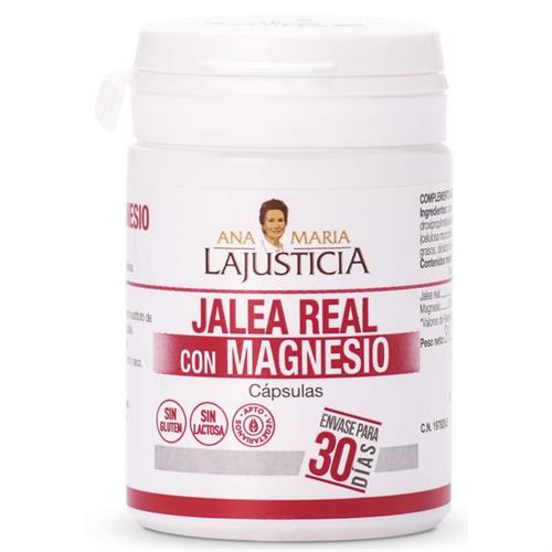 Jalea Real con Magnesio AML 60 Cápsulas