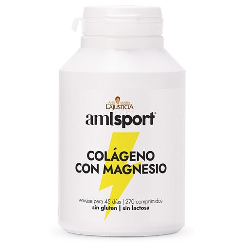 Colágeno con Magnesio AMLSport 270 Comprimidos