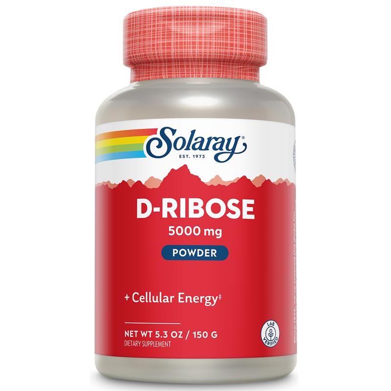 D-Ribose 5000 mg Solaray 150g