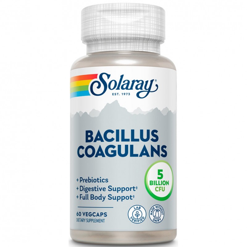 Bacillus Coagulans Solaray 60 VegCaps