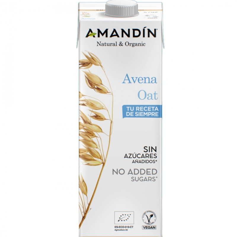 Bebida de Avena Amandin Bio 1L