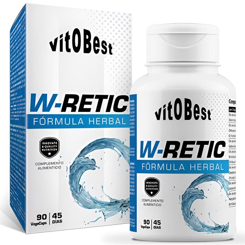 W-Retic Diuretic Herbal Formula Vitobest 90 Cápsulas