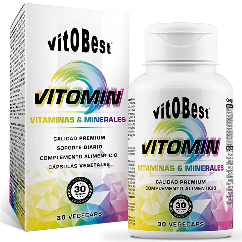 Vitomin Vitamina & Mineral Complex Vitobest 30 Cápsulas