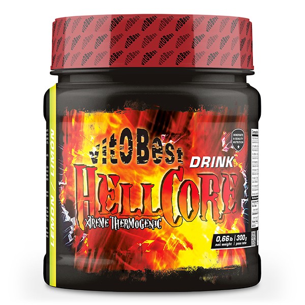 Hellcore Drink Sabor Limón Vitobest 300g