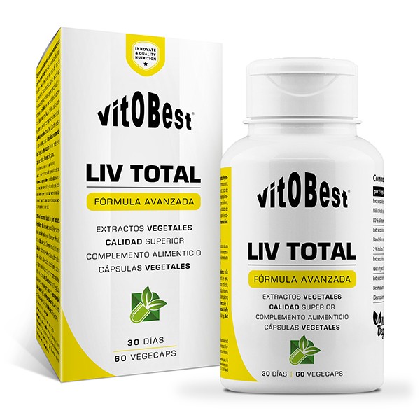 Liv Total Vitobest 60 Cápsulas