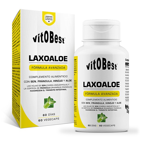 Laxo Aloe Vitobest 60 Cápsulas