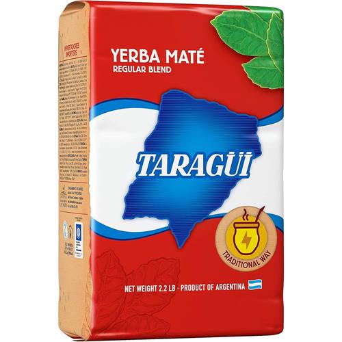 Yerba Mate Con Palo Roja Taragui 1Kg