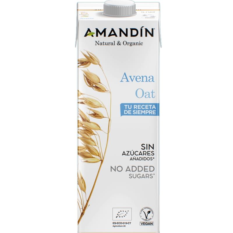 Bebida de Avena Amandin Bio 1L