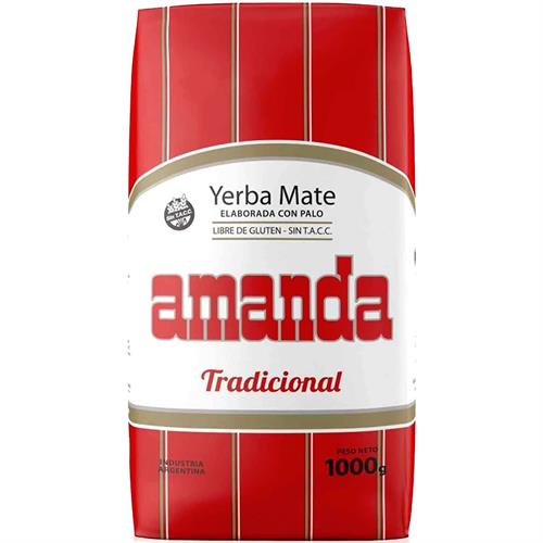 Yerba Mate Amanda Roja 1Kg