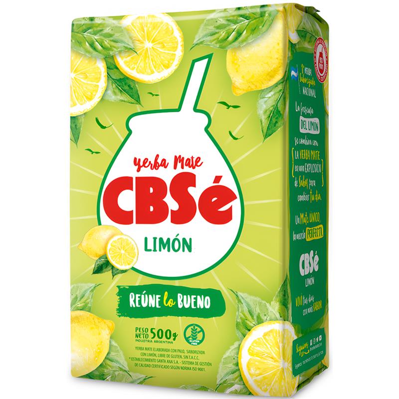 Yerba Mate Limón CBSe 500g