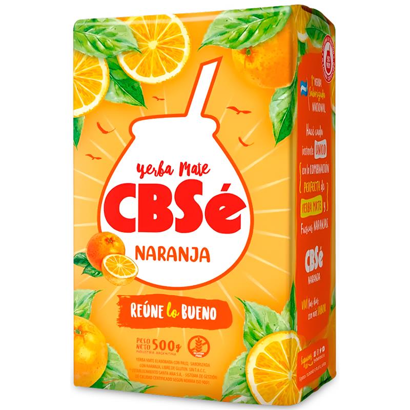 Yerba Mate Naranja CBSe 500g