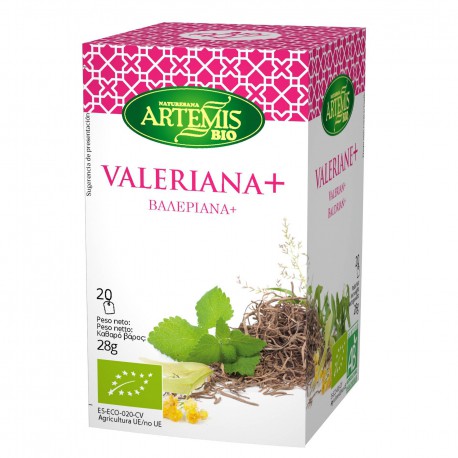 Infusión de Valeriana Plus Artemis Bio 20 Filtros