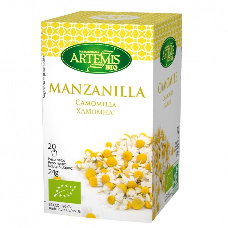 Manzanilla Artemis Bio 20 filtros