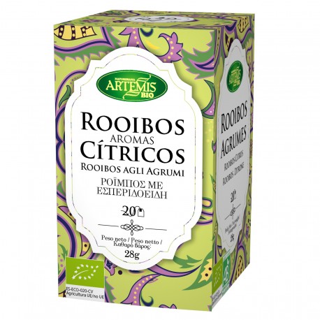 Té Rooibos Cítricos Artemis Bio 20 filtros