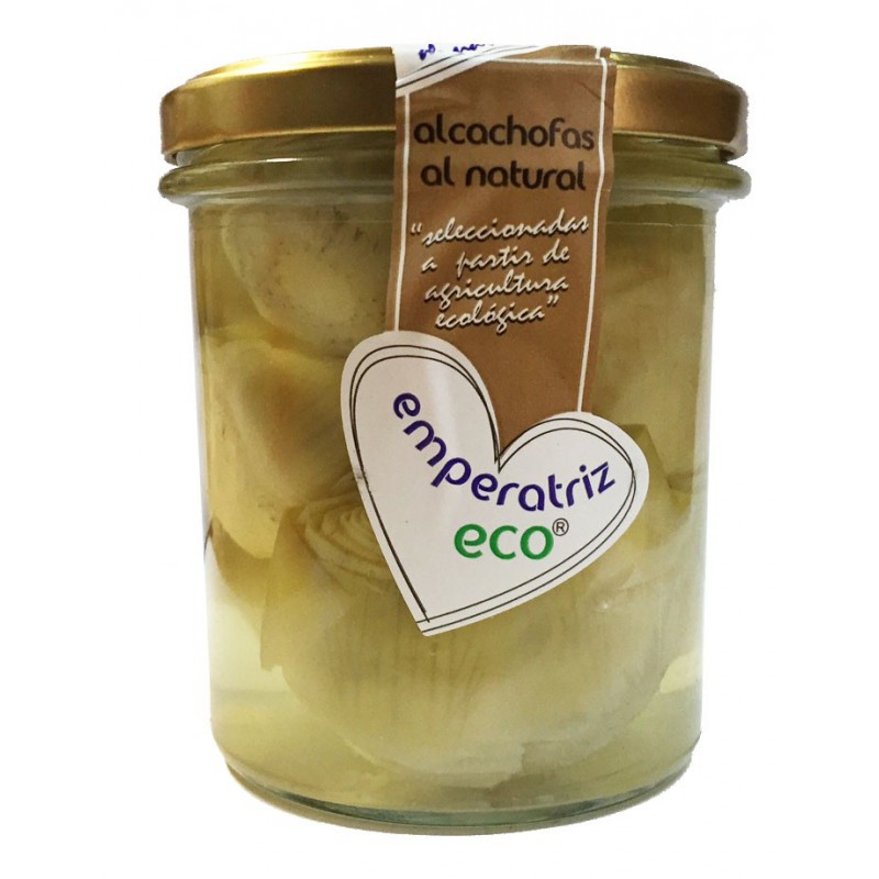 Corazones de Alcachofa al Natural Bio 355 ml - Ecocash