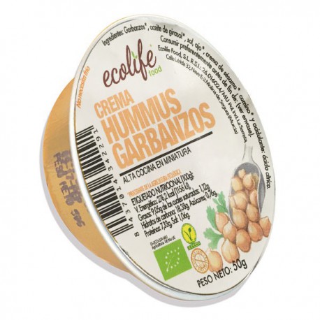 Paté de Hummus de Garbanzos Bio 50g